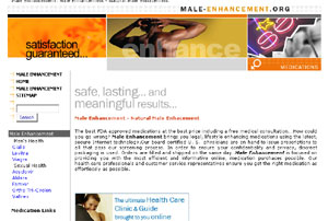 Men's Health Products Online by male-enhancement.org